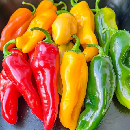 Paprika, Kužeľovité Plody – Farebná Zmes