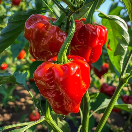 Pikantná Červená Paprika Habanero