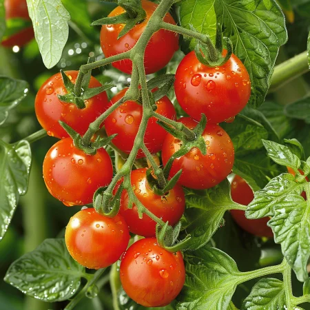 Paradajka Gartenperle Červená