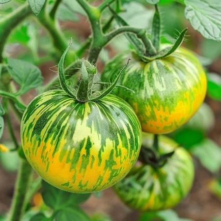 Paradajka Zelená Zebra