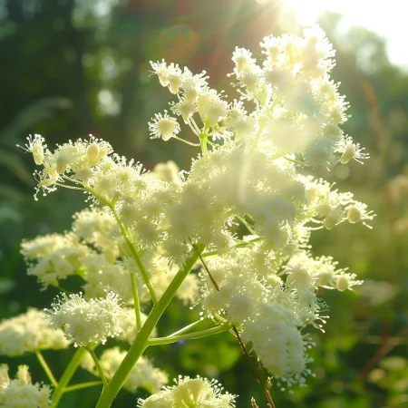 Filipendula Krémovobiela